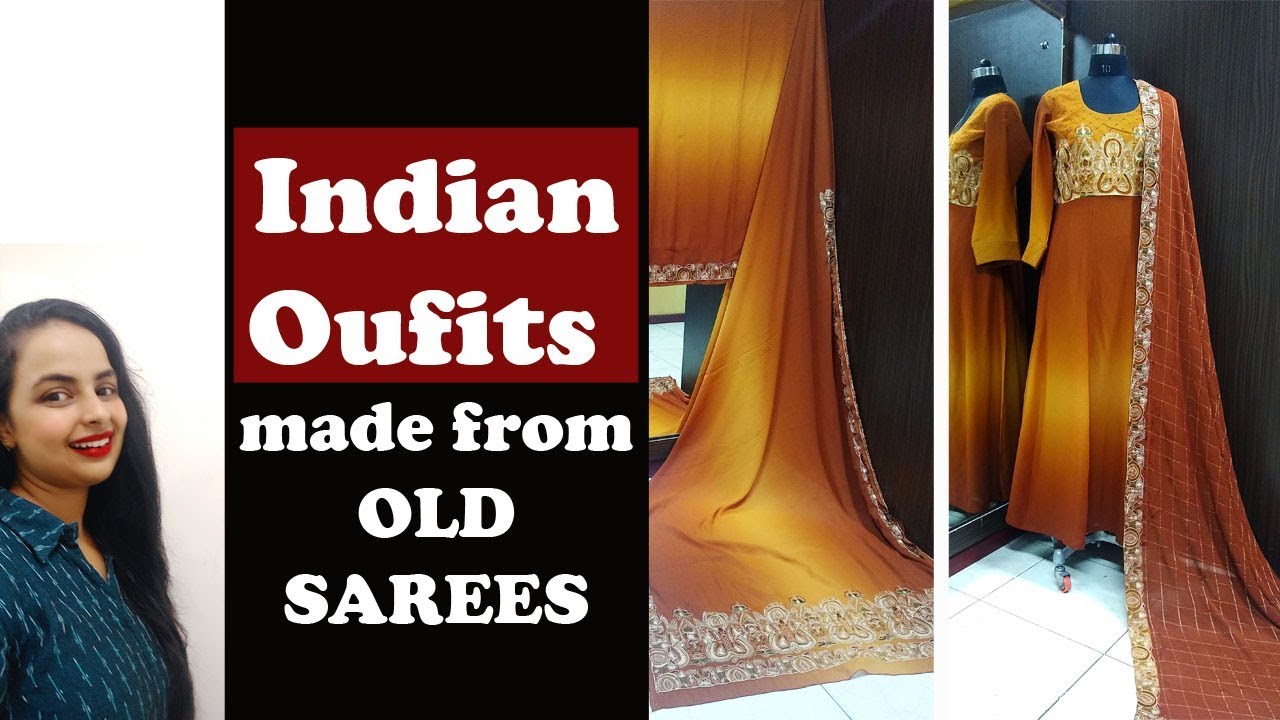 Not wearing your Sarees anymore? Try converting them into Party wear suits