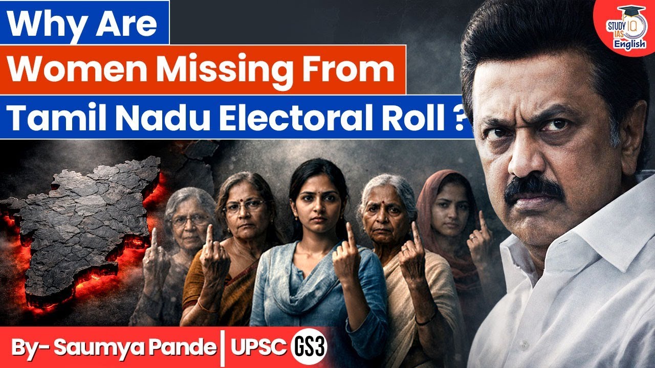26 Lakh Women Voters Removed? Special Intensive Revision in Tamil Nadu Explained! | By Saumya Pande