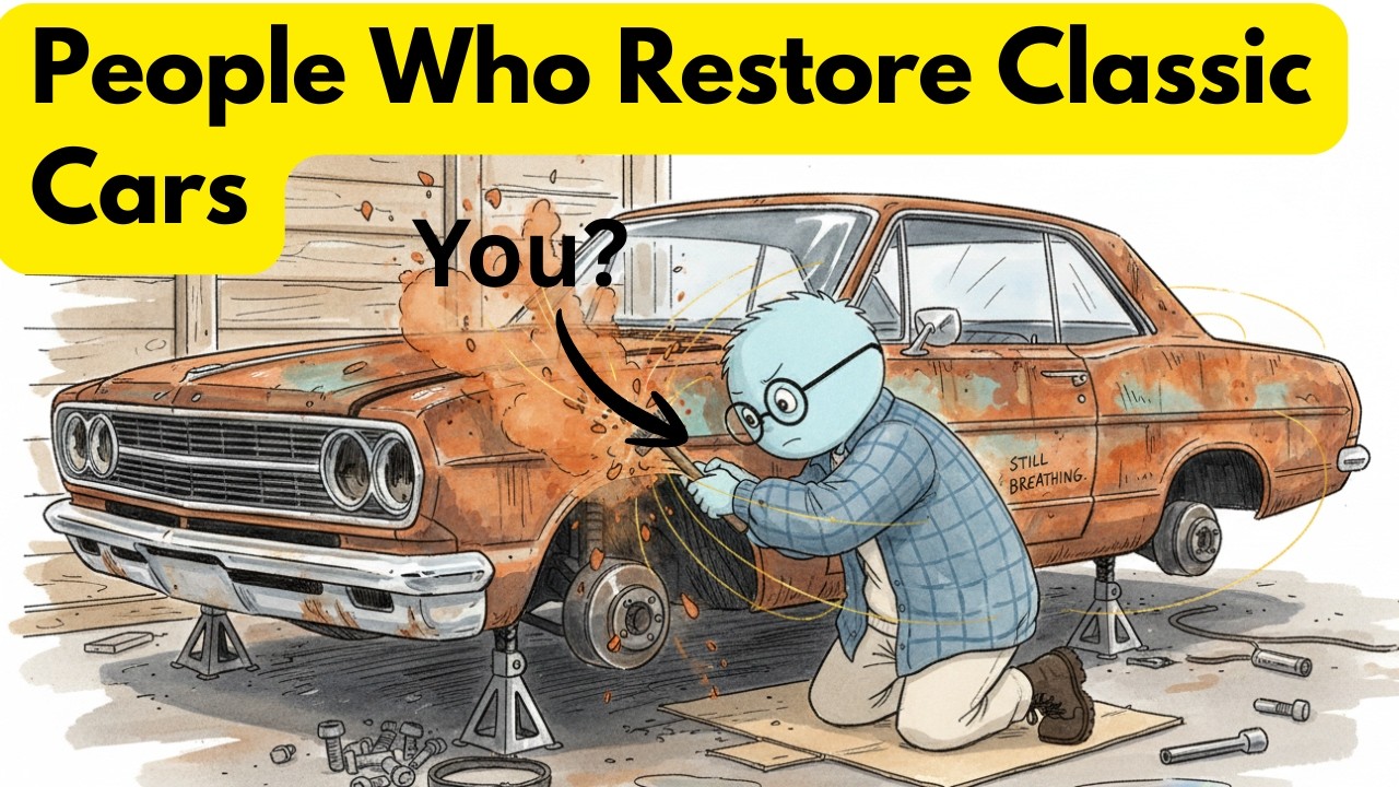 The Psychology of People Who Restore Classic Cars | Nostalgia Psychology Simplified