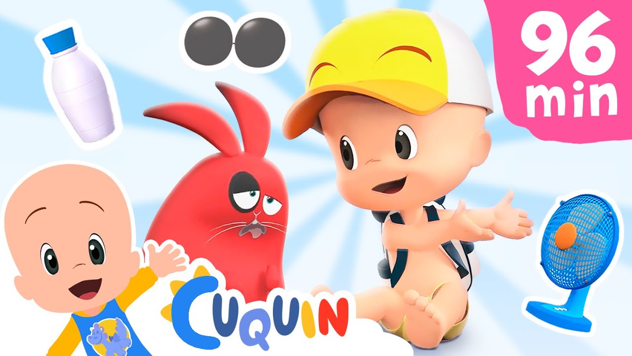 Cleo and Cuquin Indonesia 🔥 Antara Panas dan dingin 🥶 Lagu anak-anak | Video pendidikan