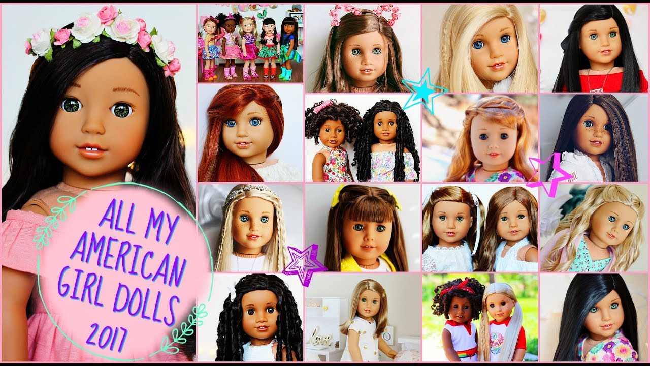 ALL MY AMERICAN GIRL DOLLS! {November 2017}