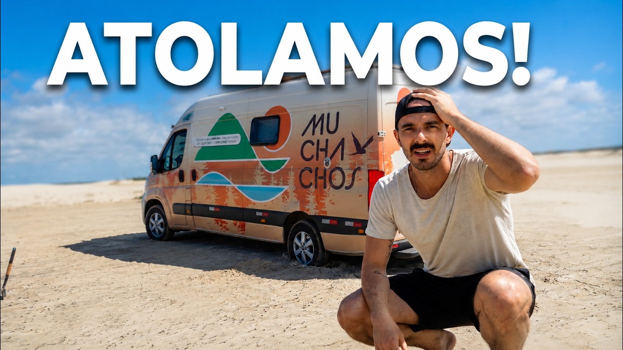 Esse ERRO fez a gente ATOLAR o motorhome -  Ep. 21