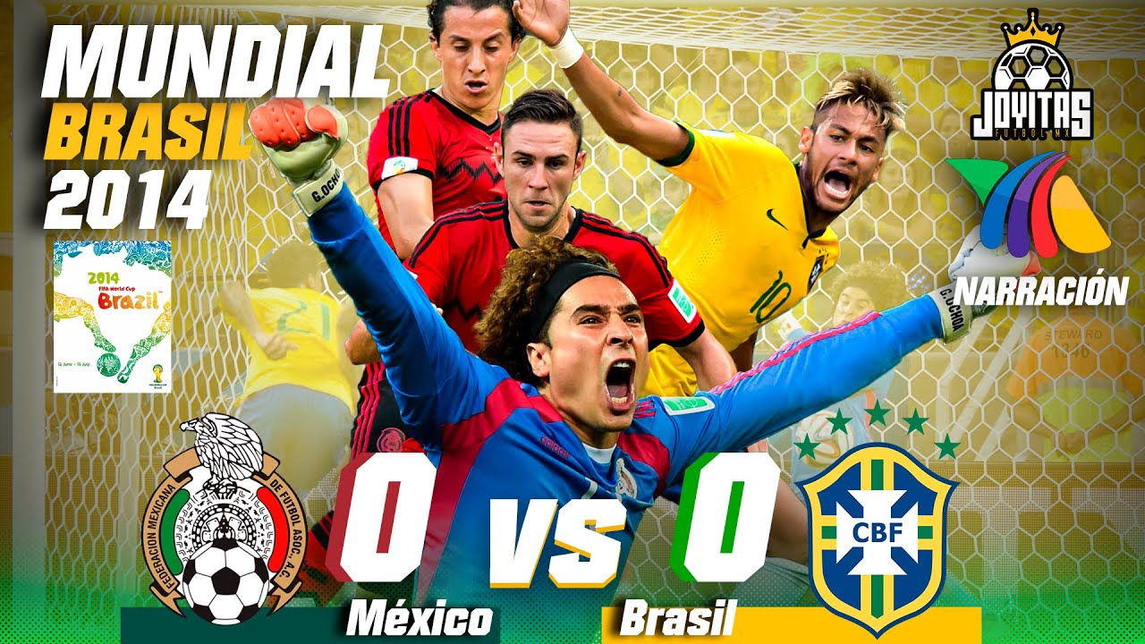 La &Eacute;PICA NARRACI&Oacute;N 🎙️ de MARTINOLI en el M&Eacute;XICO vs BRASIL 2014 🧤 Memo OCHOA se encumbr&oacute;