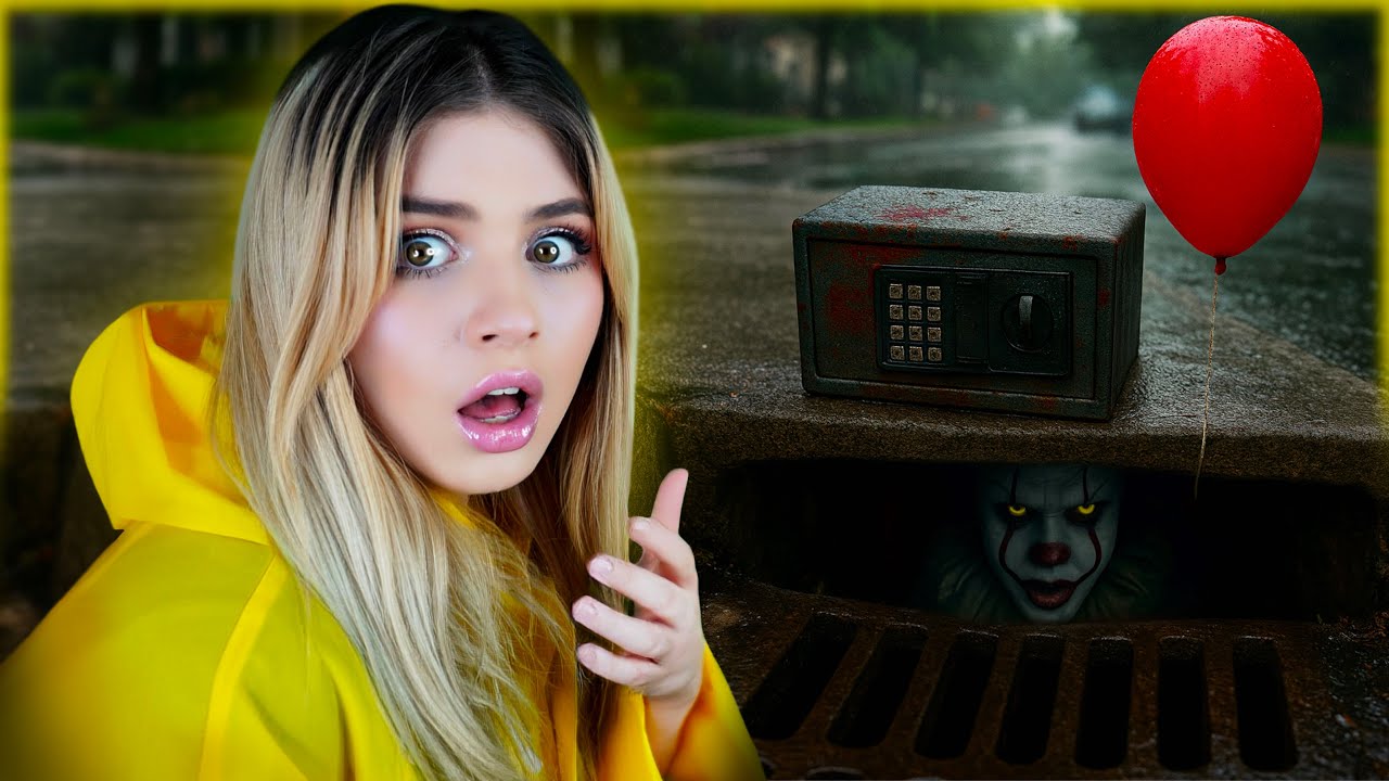 🎈 COMPRÉ la ATERRADORA CAJA del PAYASO PENNY WISE 🤡 y AHORA nos PERSIGUE!! 😱💀 @prince_froby 