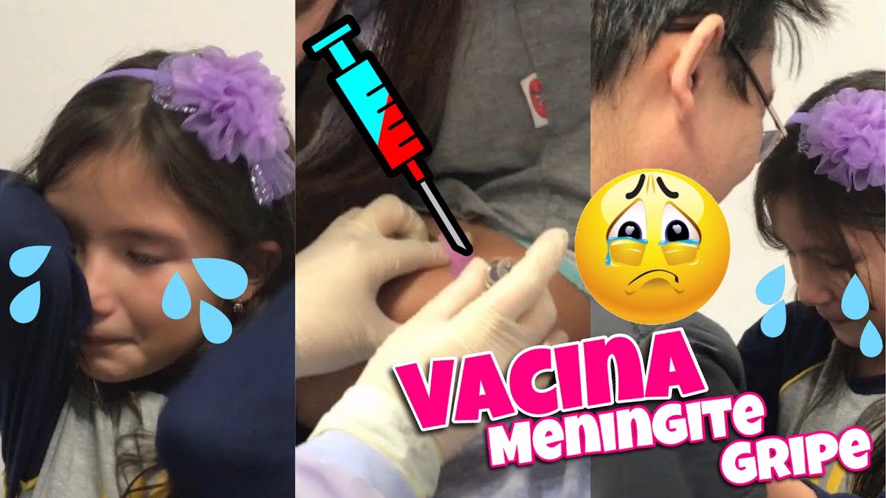 TOMANDO VACINA NA PERNA - MUITO MEDO DA AGULHA - 2 VACINAS