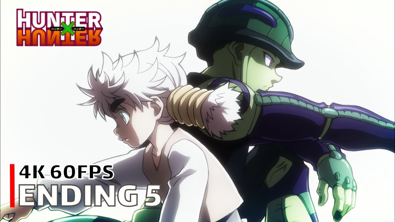 Hunter x Hunter (2011) - Ending 5 【Hyouriittai】 4K 60FPS Creditless | CC