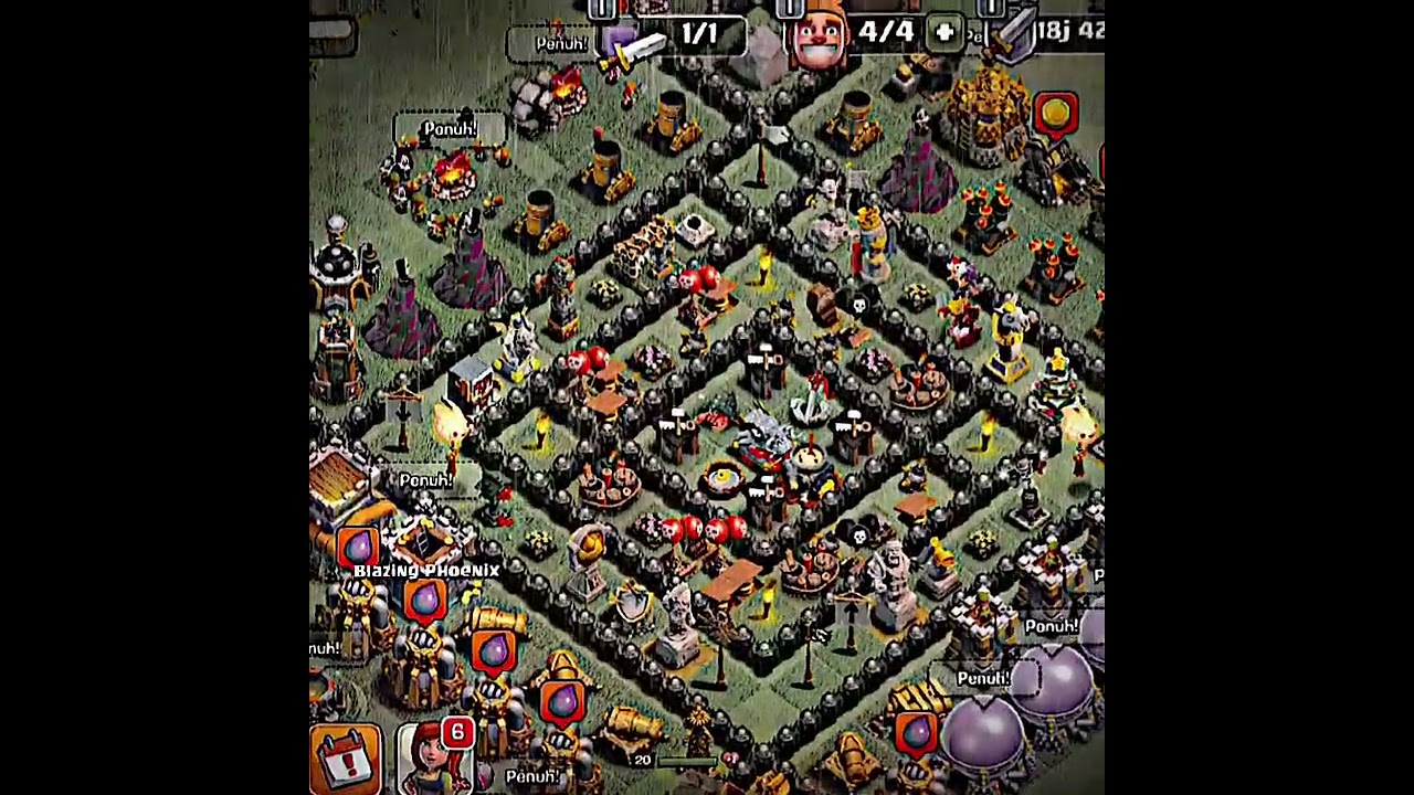 TH kardus bang #clashofclans #coc #supercell #games #gaming #clash