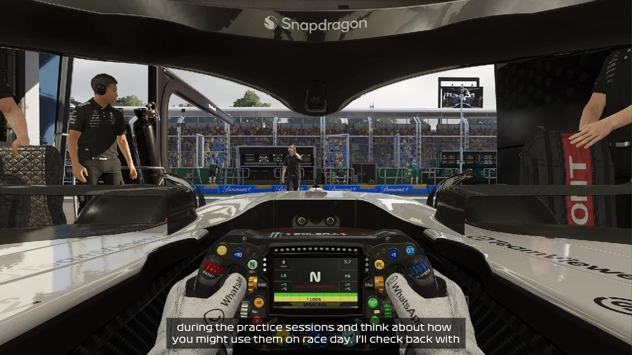 F1 25_Kimi Antoneli Careers mode Mercedes