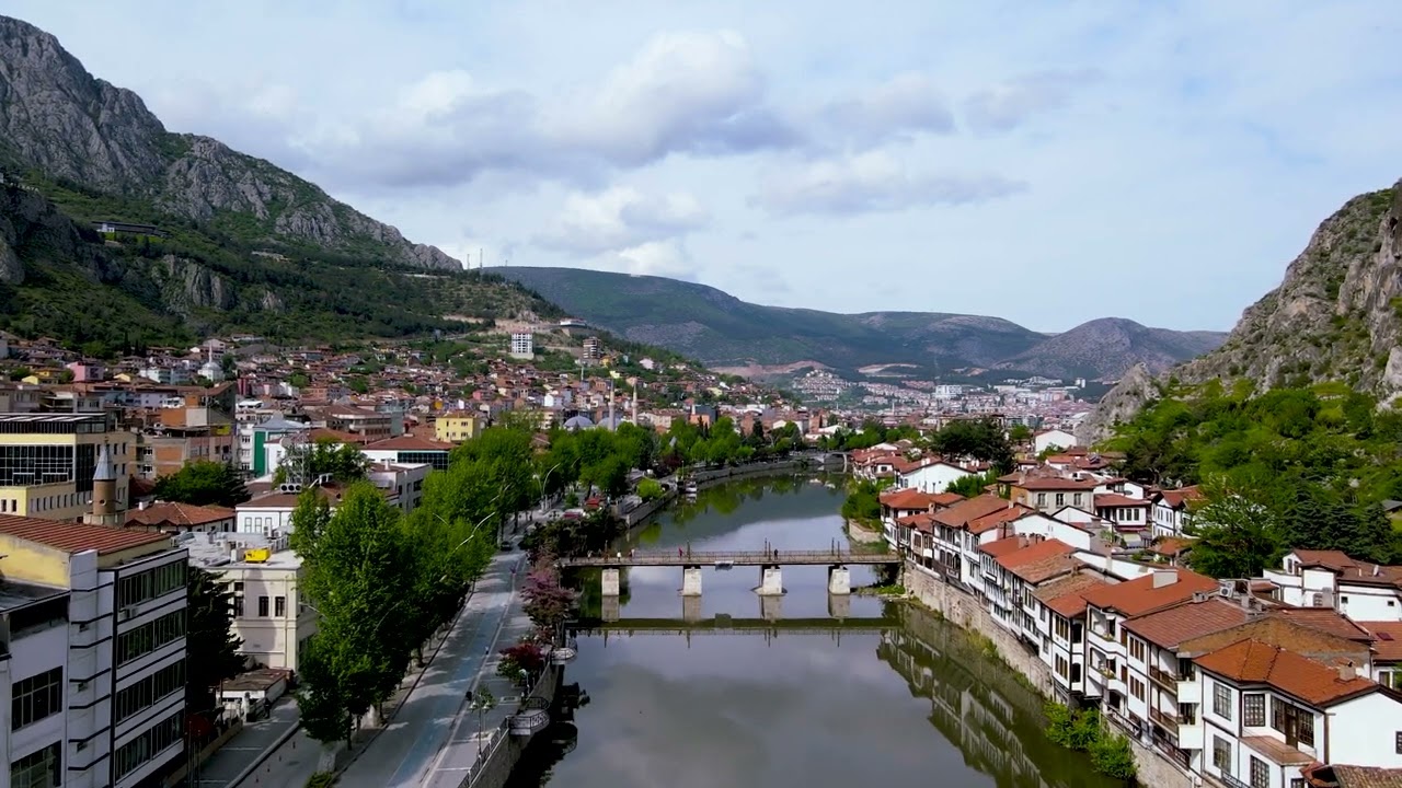 Amasya Yeşilırmak Drone Çekimi