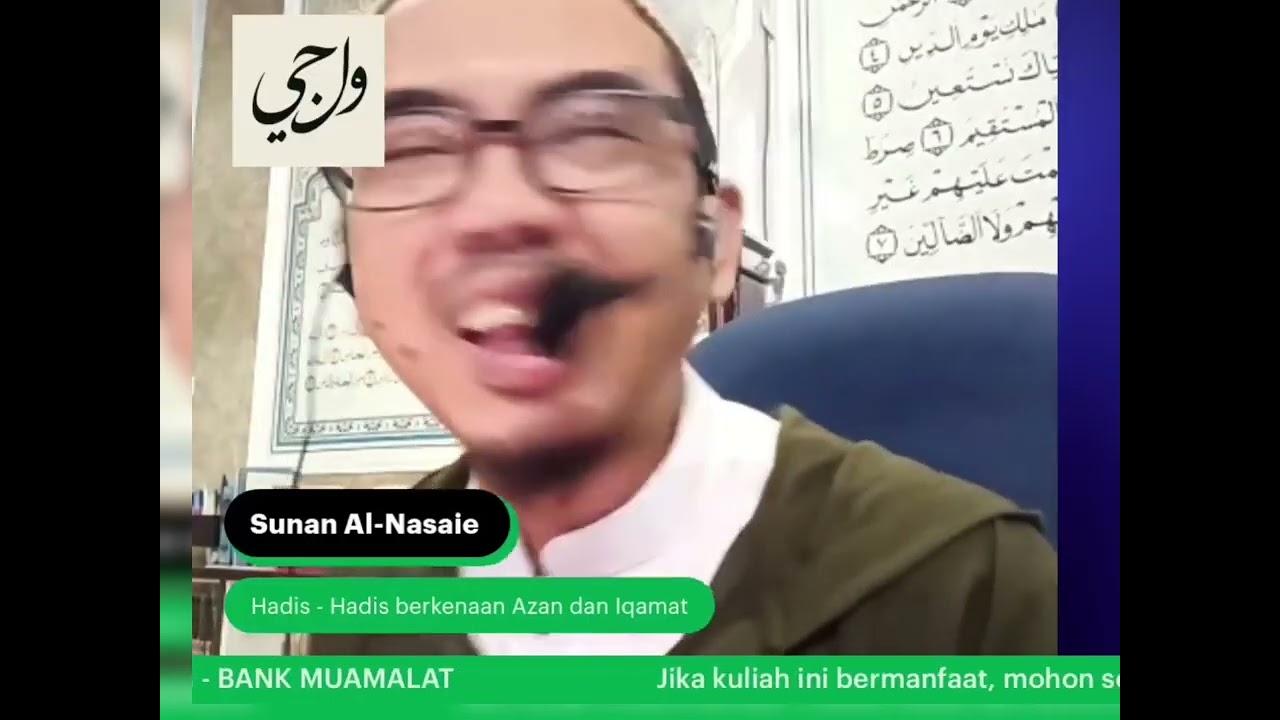 Kisah Alqamah - Ust. Dr. Wan Ji