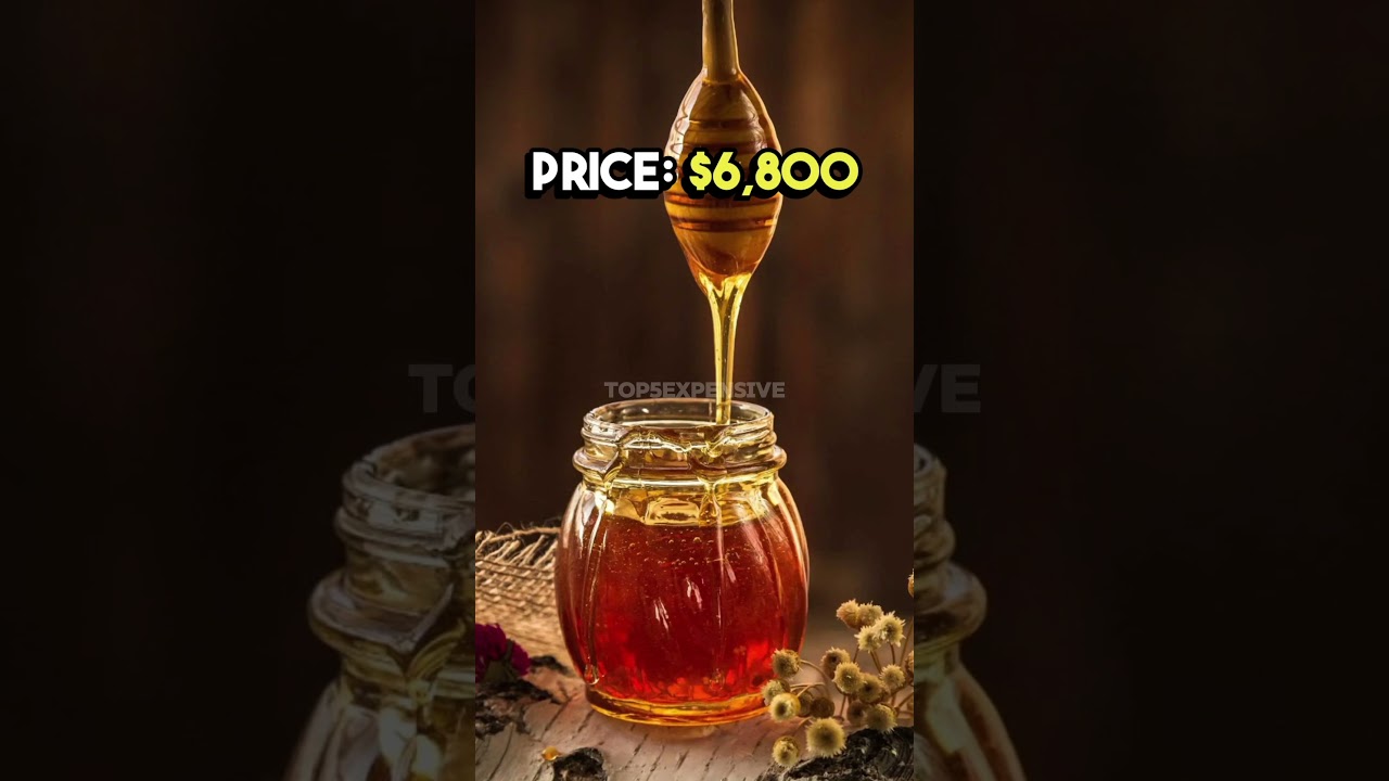The 5 most expensive honey in the world #top5 #expensive #honey