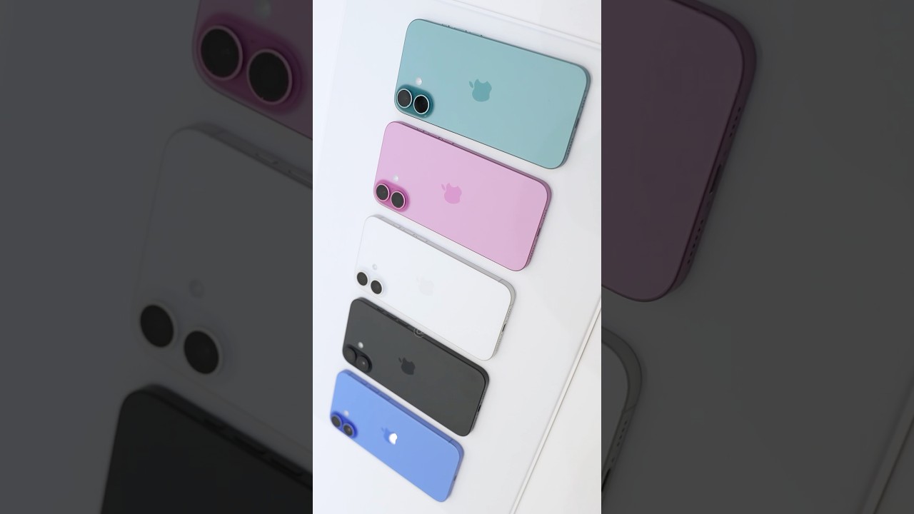 iPhone 16 Hands-On ALL COLORS!