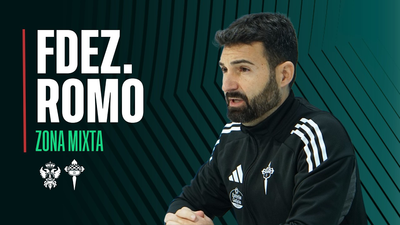 ZONA MIXTA | Valoraciones de Guillermo Fernández Romo tras el Talavera CF VS Racing Club Ferrol