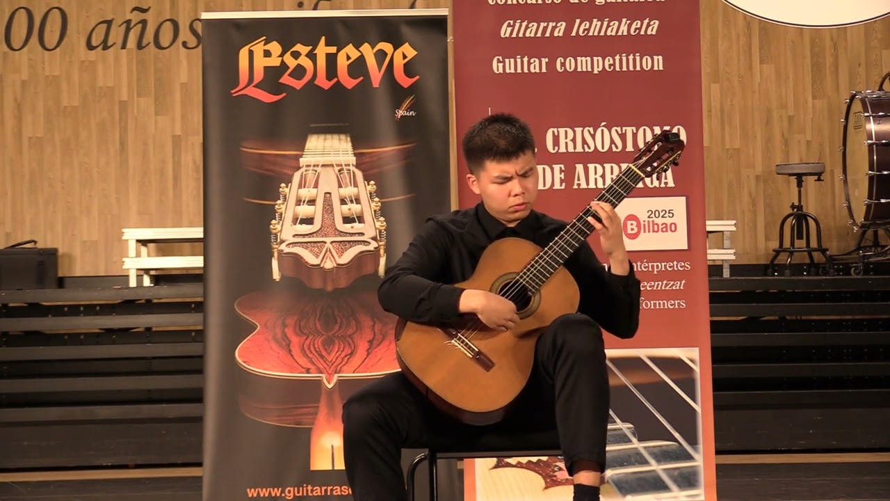 En los trigales (J. Rodrigo) Yitao Luo 1st Prize Level 4 Concurso Arriaga 2025 Bilbao