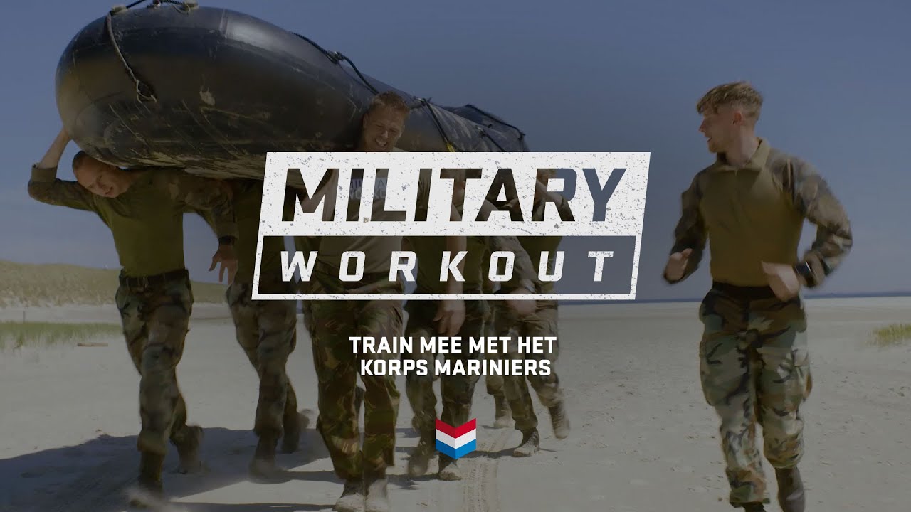 Zo traint het Korps Mariniers | Military Workout #4
