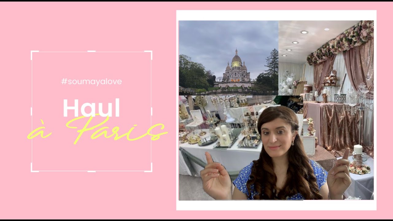 Haul Achat à Paris