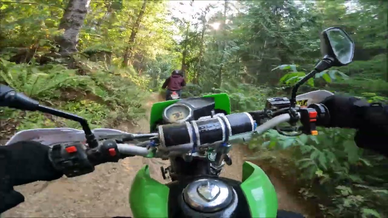 Hawk 250 trail testing in Pacific Northwest