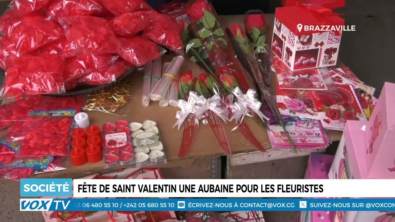 Fête de  saint valentin une aubaine pour les Fleuristes