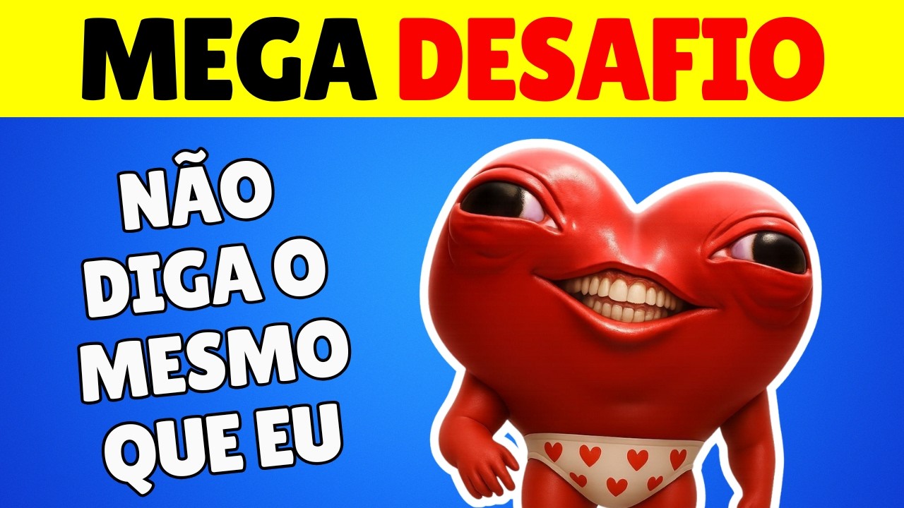 ❌ Não Repita o Que Eu Digo! 🤪 | MEGA DESAFIO Impossível | Quiz Espacial