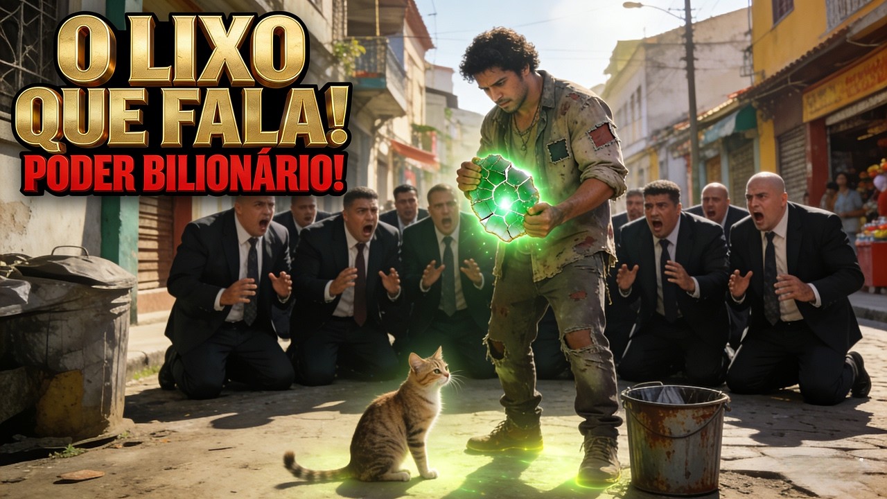 O LIXO QUE FALA! 😱 Humilhado na rua, ele despertou um poder BILIONÁRIO! 💎