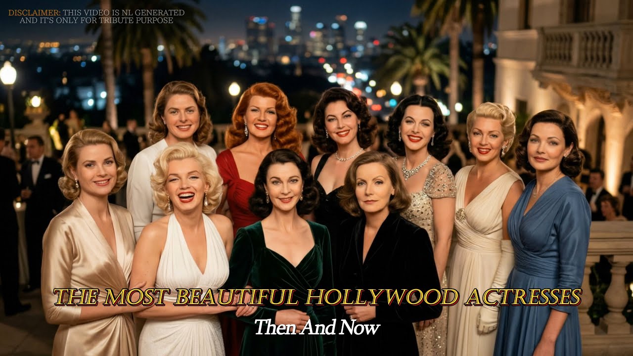 A Tribute to 10 of the Most Beautiful Hollywood Actresses of the 1930s&ndash;1950s ✨