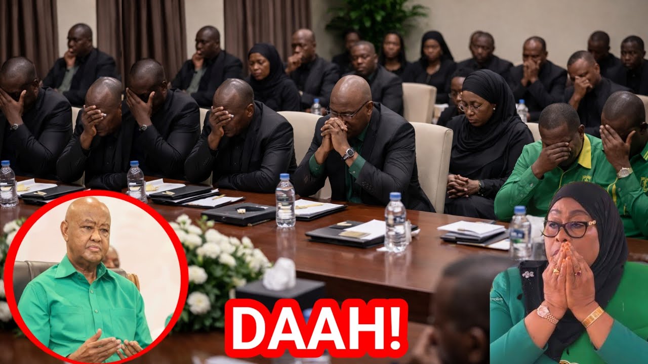 TAARIFA YA KUSHTUA GAFLA KUHUSU MZEE KINANA, YU WAPI ?