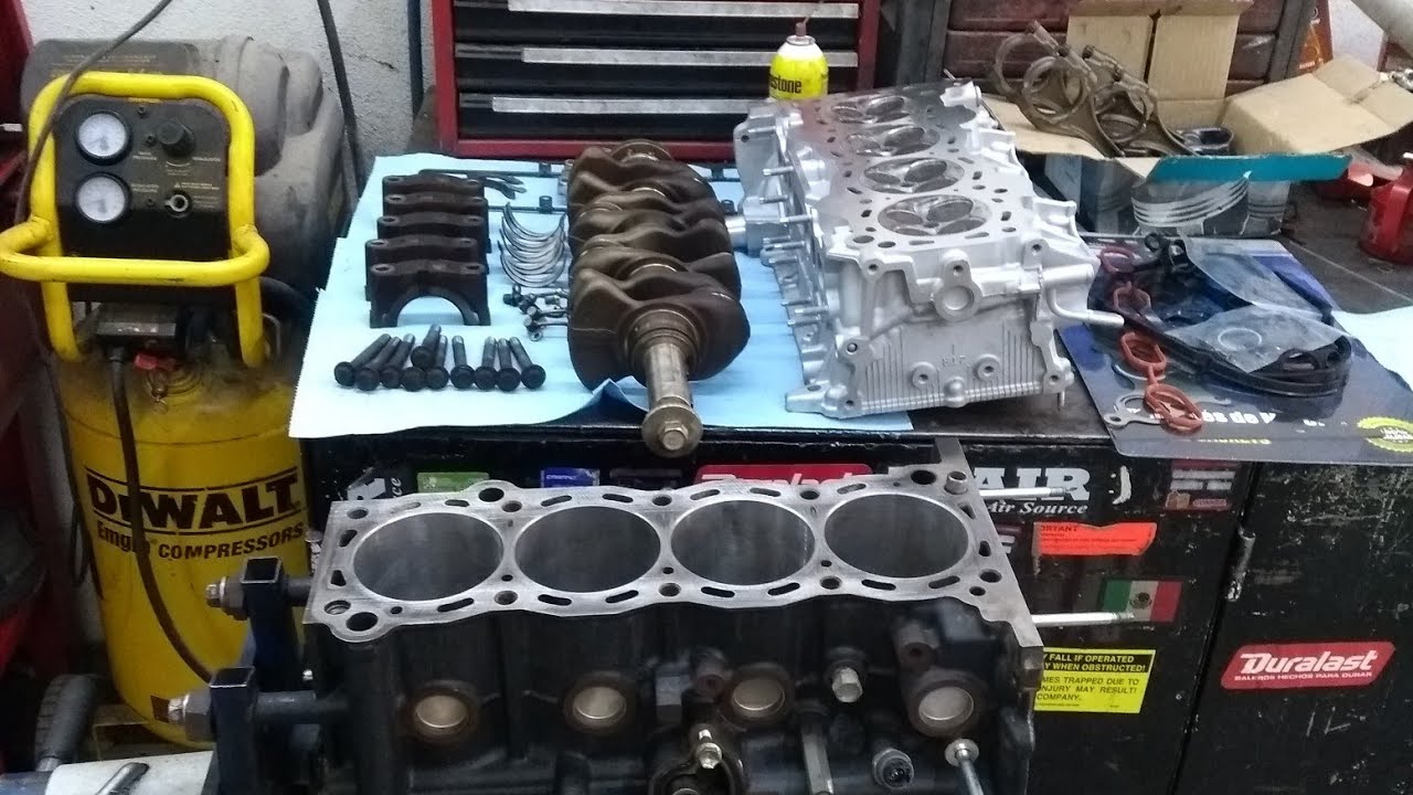 Tacoma, Hilux 2.7 2TR reconstrucción de motor (1)