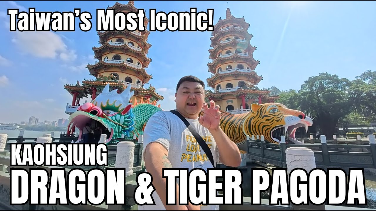 Dragon & Tiger Pagodas | Exploring Lotus Pond, Kaohsiung