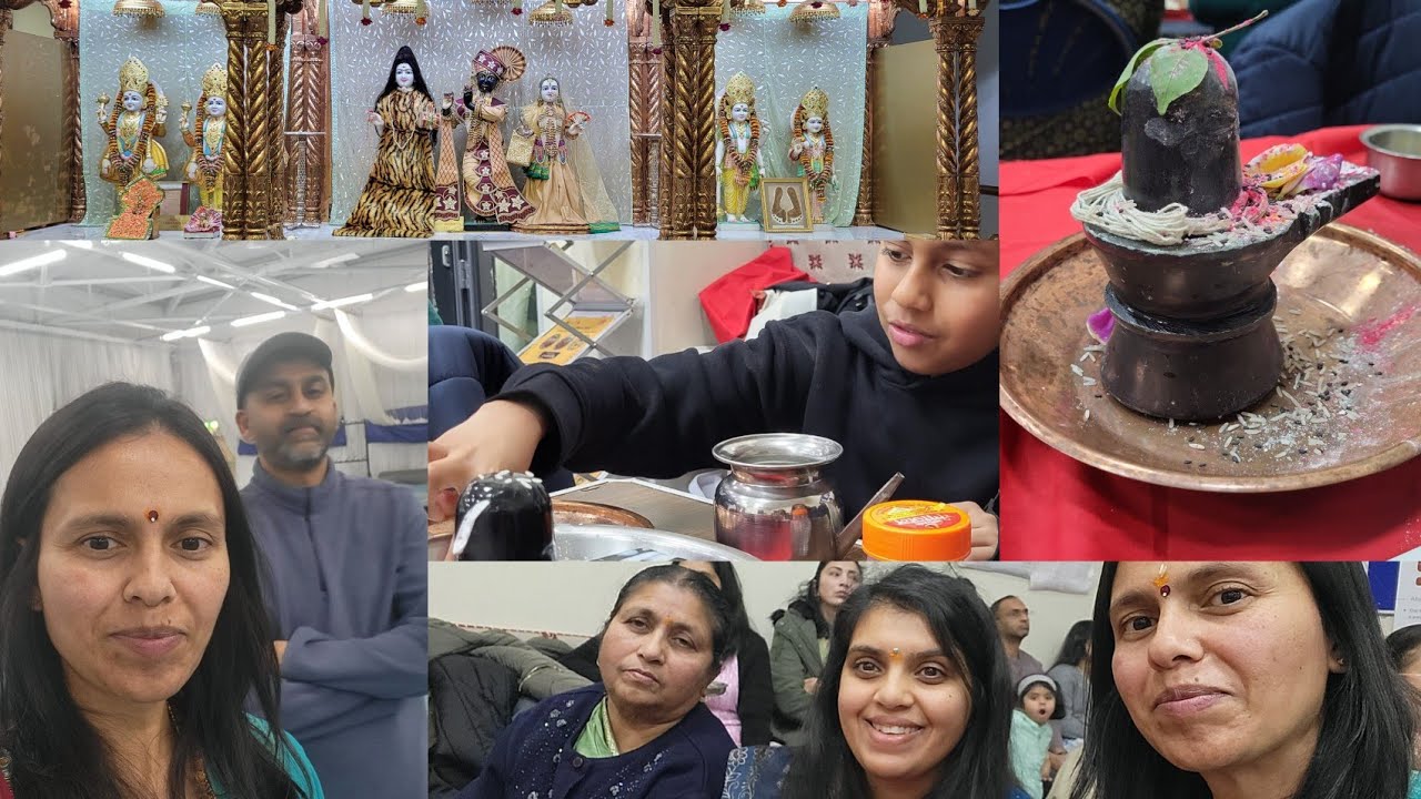 યુકેમાં આપણે શિવરાત્રી કેવી રીતે ઉજવીએ છીએ. Happy Maha shivratri 