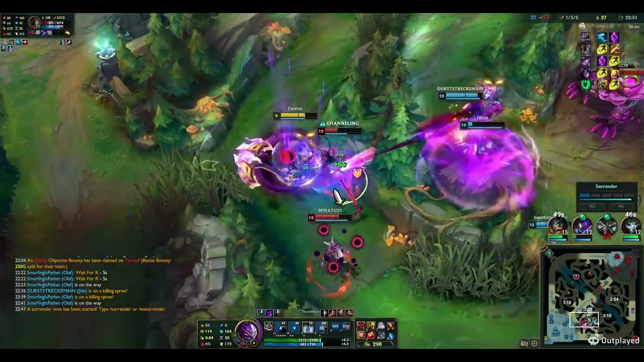 Cancelling blast cone with CC