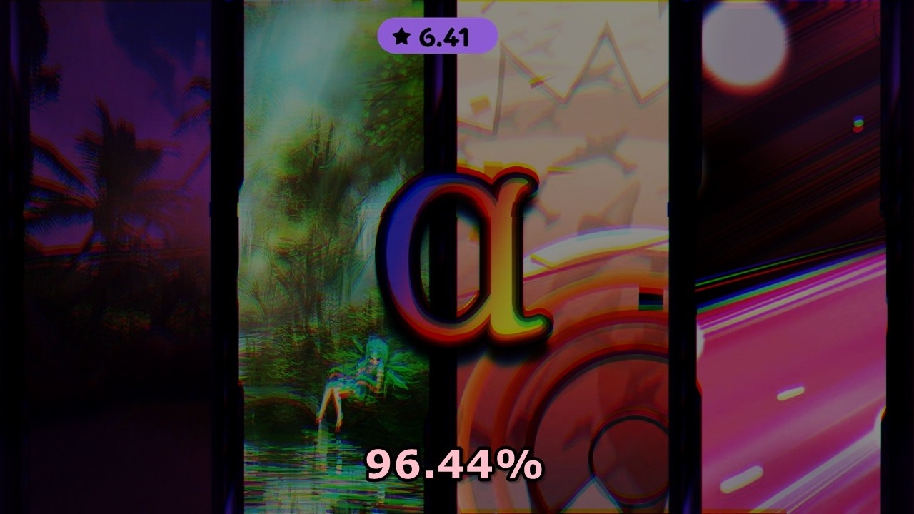 Dan ~Reform~ [EXTRA ALPHA 1.1x Rate] | 96.44% | CLEAR!