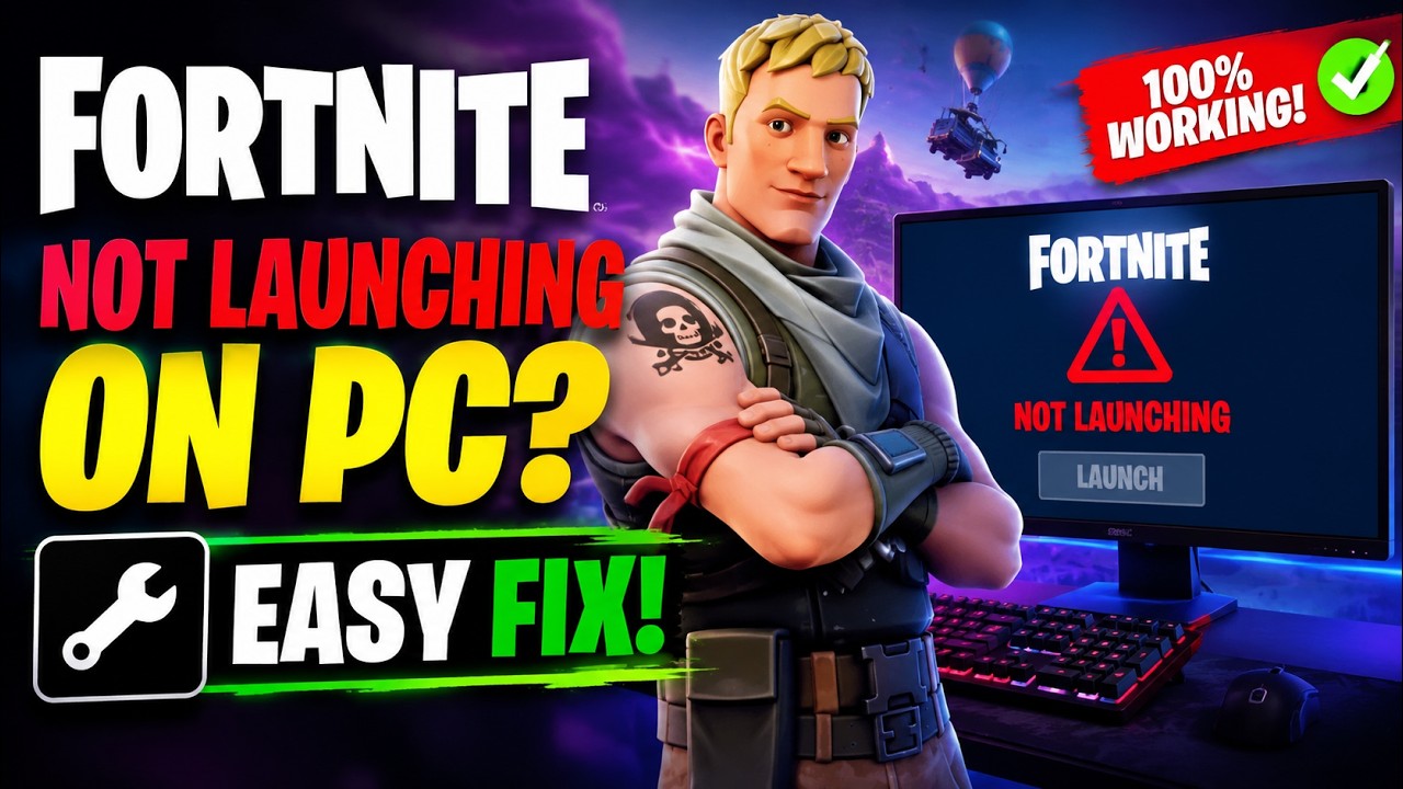 How to Fix Fortnite Not Launching on PC &ndash; Fortnite Won&rsquo;t Open or Start