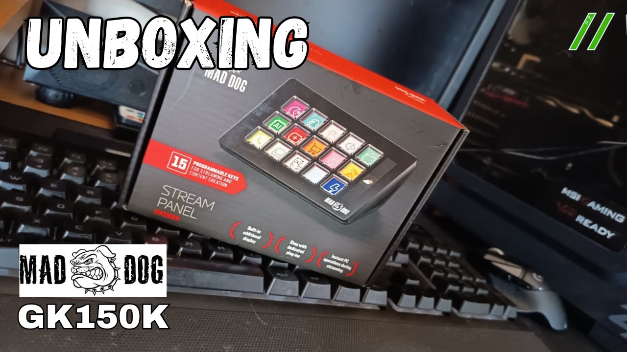 UNBOXING & RECENZJA MAD DOG GK150K