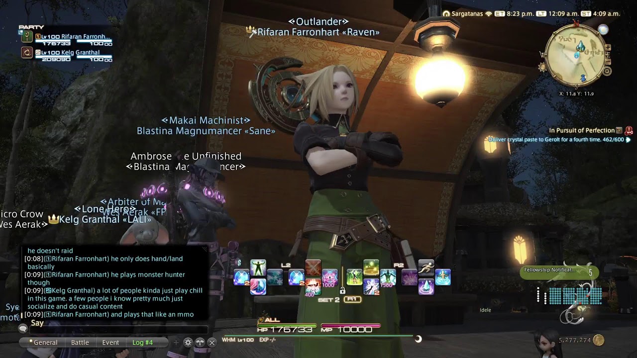 Final fantasy XIV 7.45