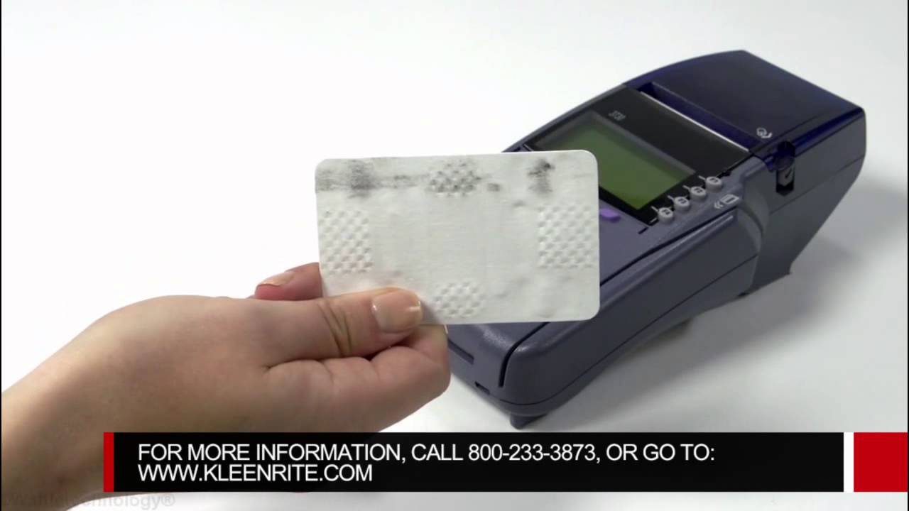 How to Clean a Card Reader with a Card Reader Cleaning Card