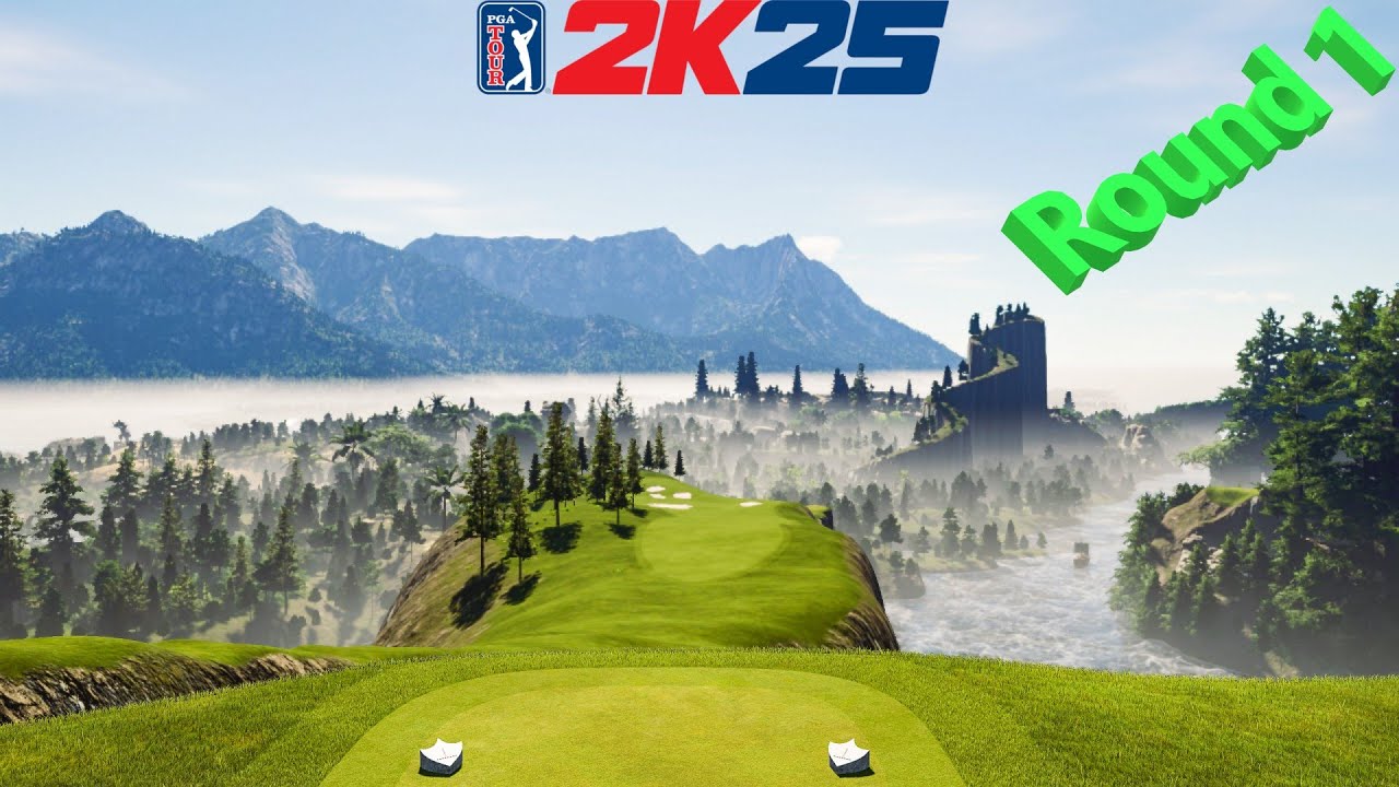 Самая невозможная трасса! | Пиратская бухта! | PGA Tour 2K25! Раунд 1! | #criminaljusticeyoutube