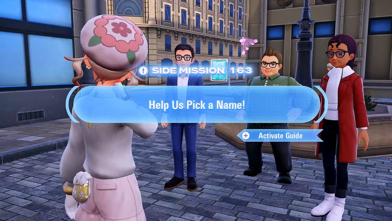 Pokémon Legends: Z-A | Mega Dimension | Side Mission 163 Help Us Pick a Name!