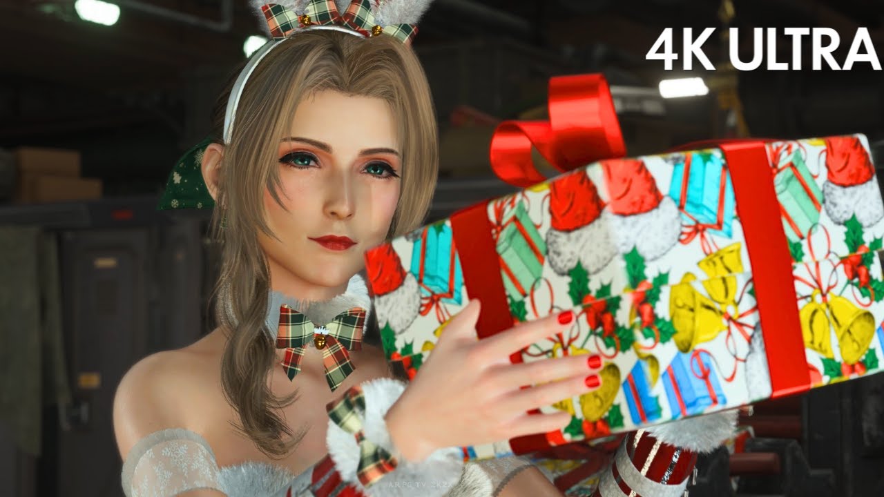 Праздничные костюмы кролика: Тифа и Аэрит, Final Fantasy VII: Возрождение