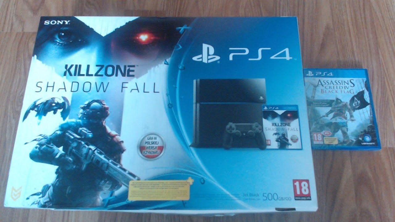 PlayStation 4 - Unboxing PL (rozpakowanie i prezentacja PS4)