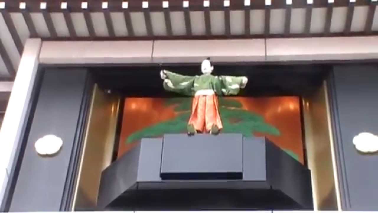 【時計レポNo.08-2】大須万松寺「信長」(からくり作動版・2014年)