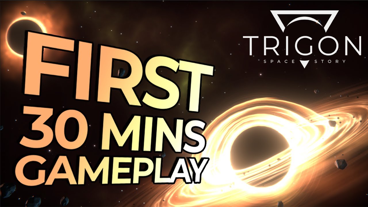 TRIGON: Space Story - First 30 Mins; Pre-Release Roguelike Space Game!!