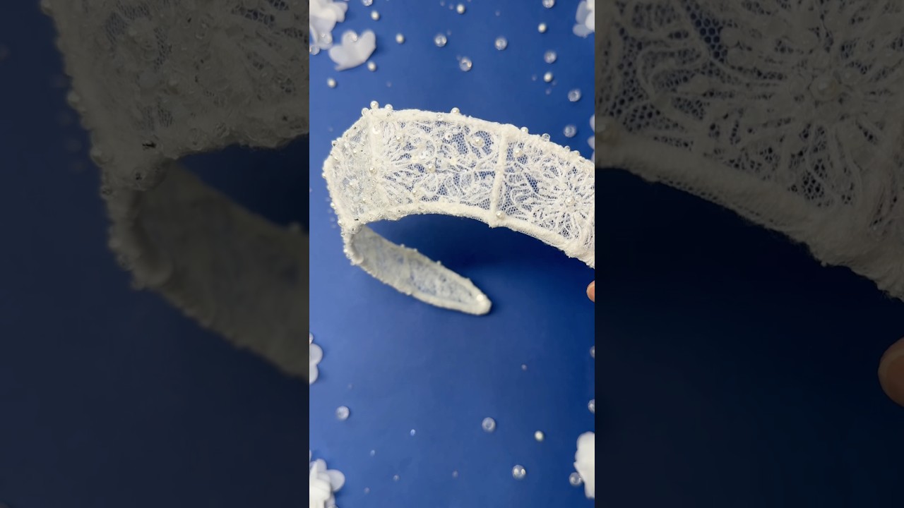 Как сделать тиару из проволоки? #кокошник #diy #тиара #свадьба #вышивка