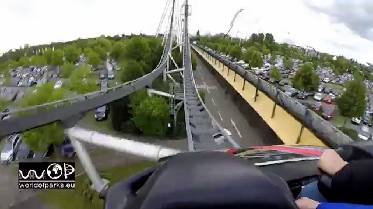 Europa Park - Silver Star | OnRide 2014 | B&M Hypercoaster | Achterbahn