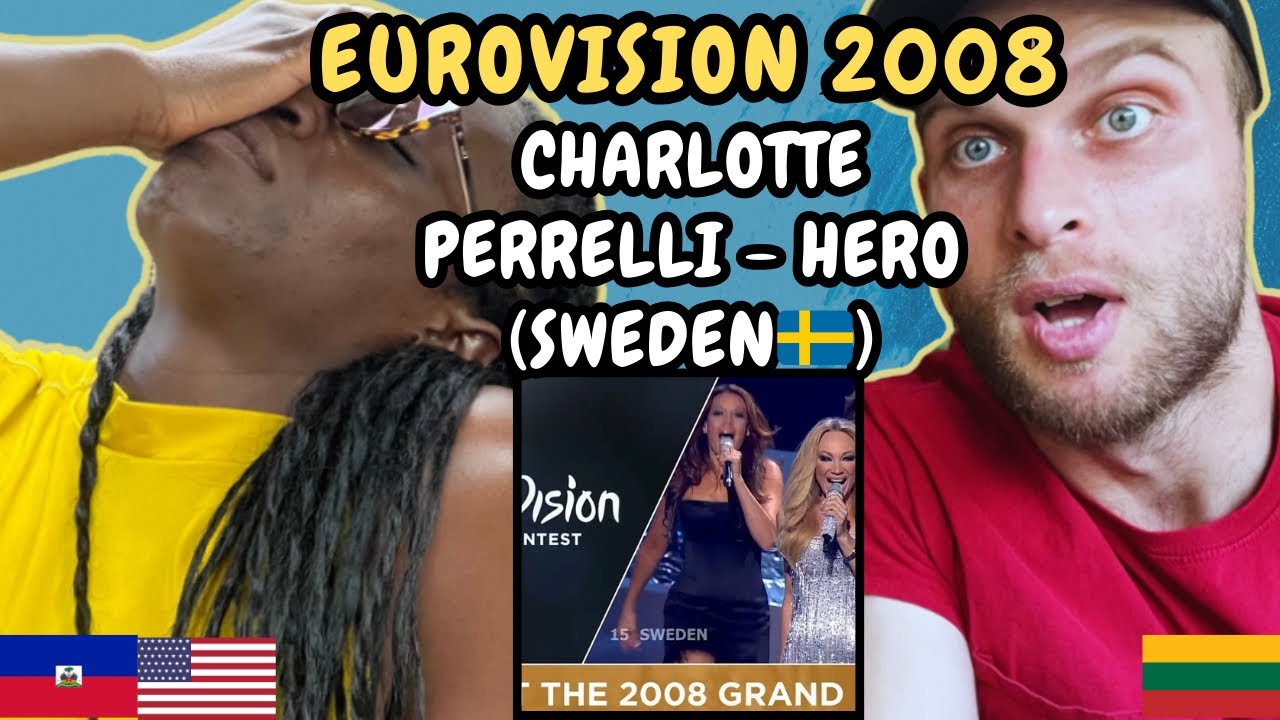 REACTION TO Charlotte Perrelli - Hero (Sweden 🇸🇪 Eurovision 2008) | FIRST TIME HEARING
