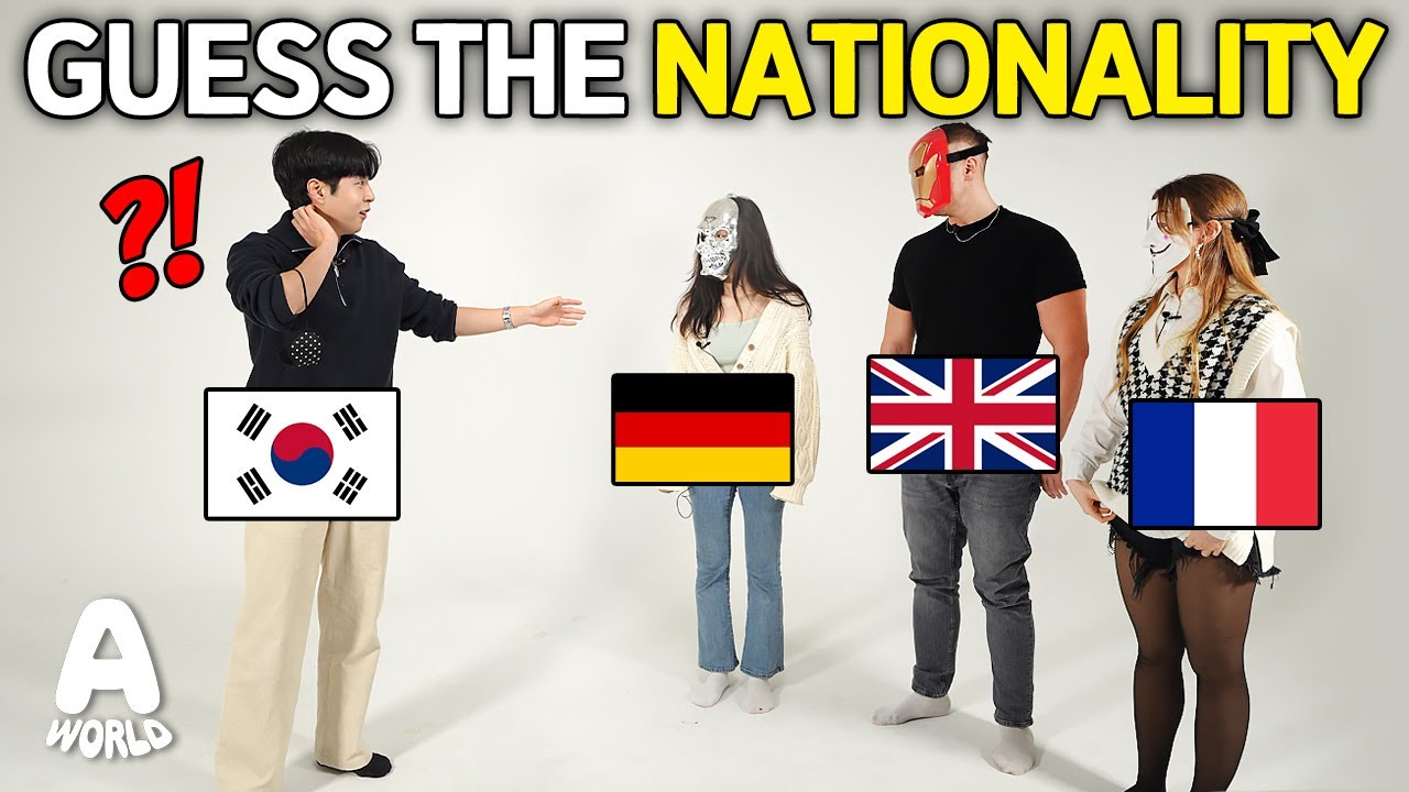 Can Asian Guy Guess The Nationality of Europeans At First Meeting? (France, Germany and UK)
