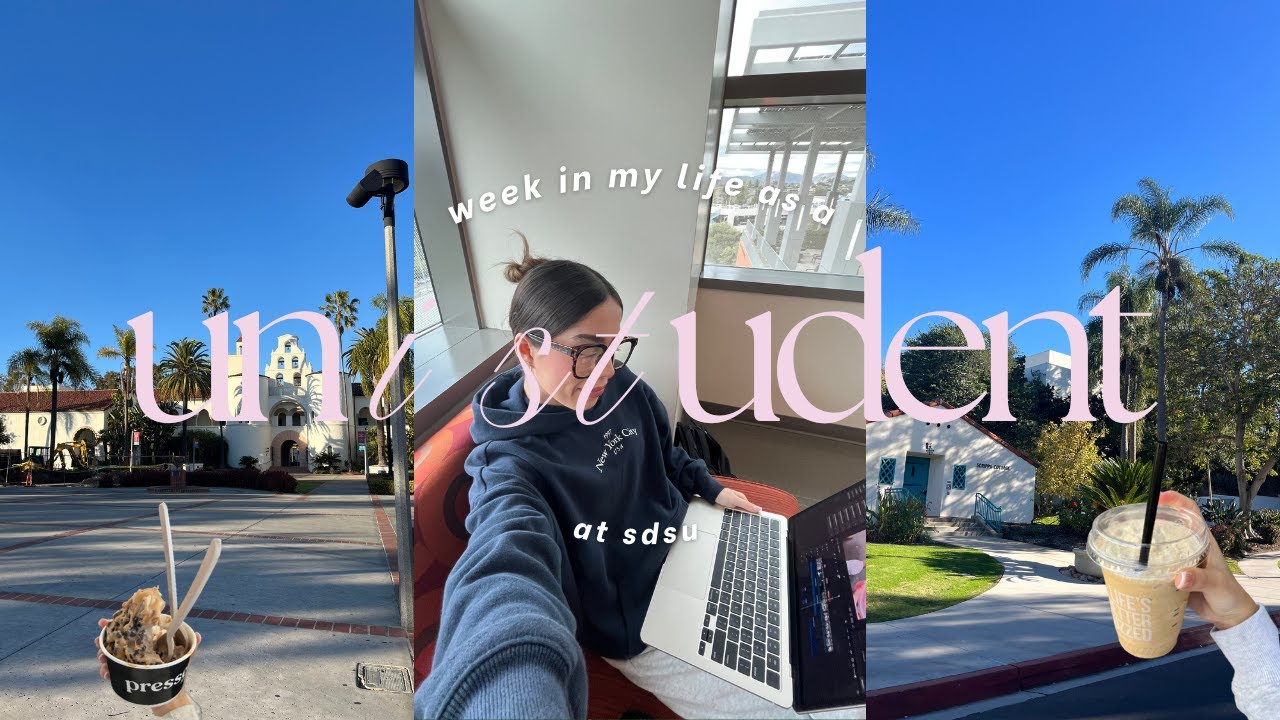 week in my life as a UNI student | at sdsu