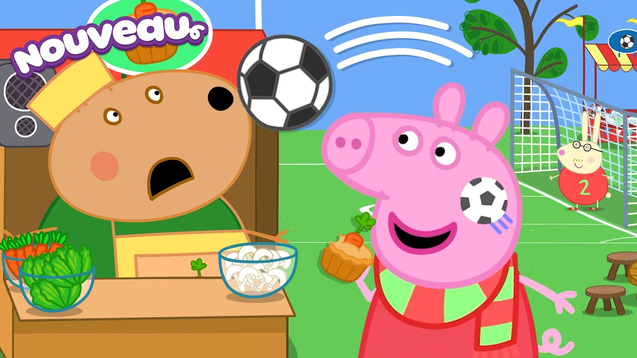 Les histoires de Peppa Pig ⚽️ Jour de match 🧁 &Eacute;pisodes de Peppa Pig