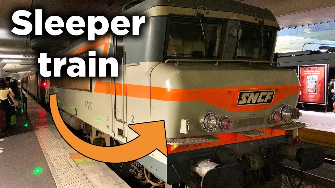 I took France's CHEAPEST SLEEPER TRAIN