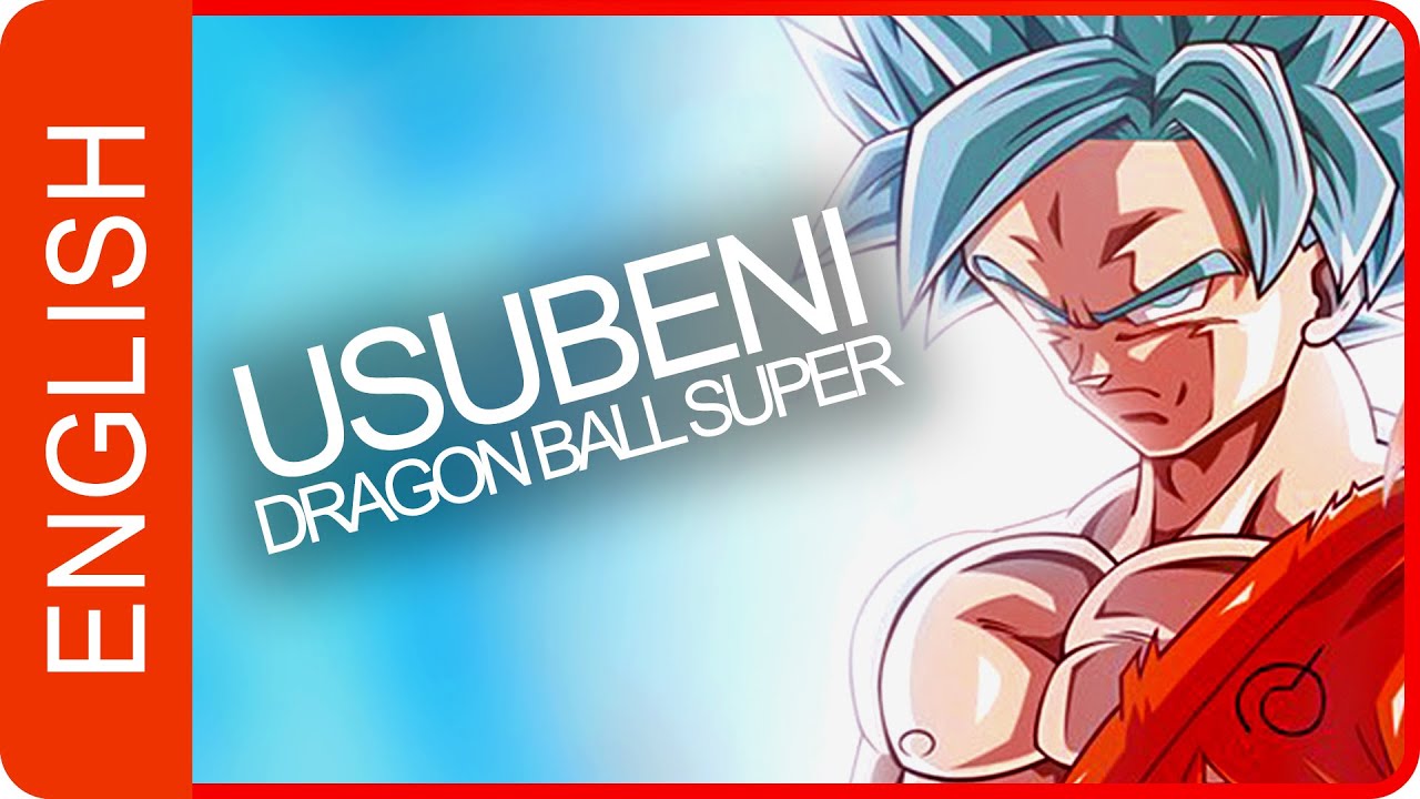 Usubeni | Dragon Ball Super ED 3 | ENGLISH Cover (SadSynth)
