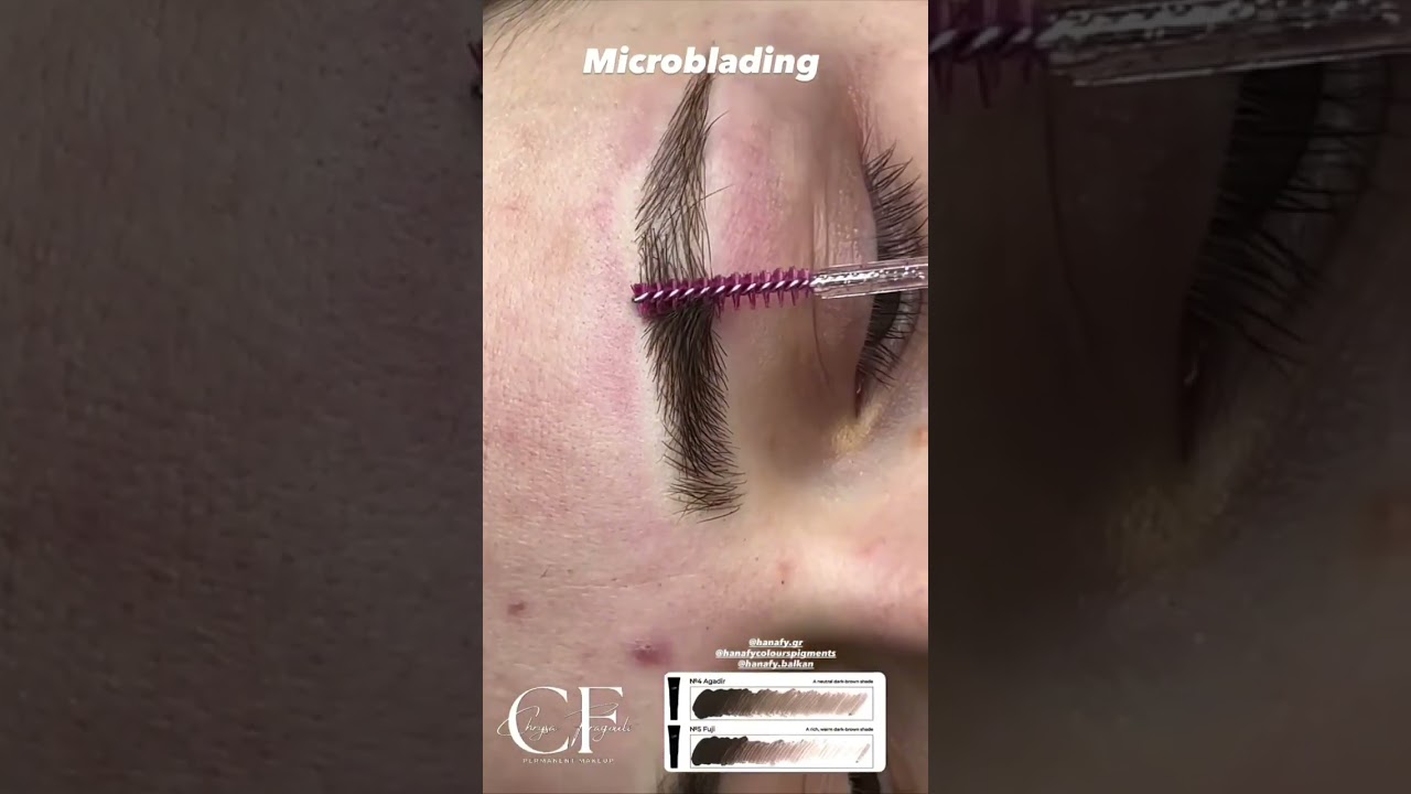 Microblading. PM eyebrows⚡️| PMU Master @chrysa_fragouli_pmutrainer